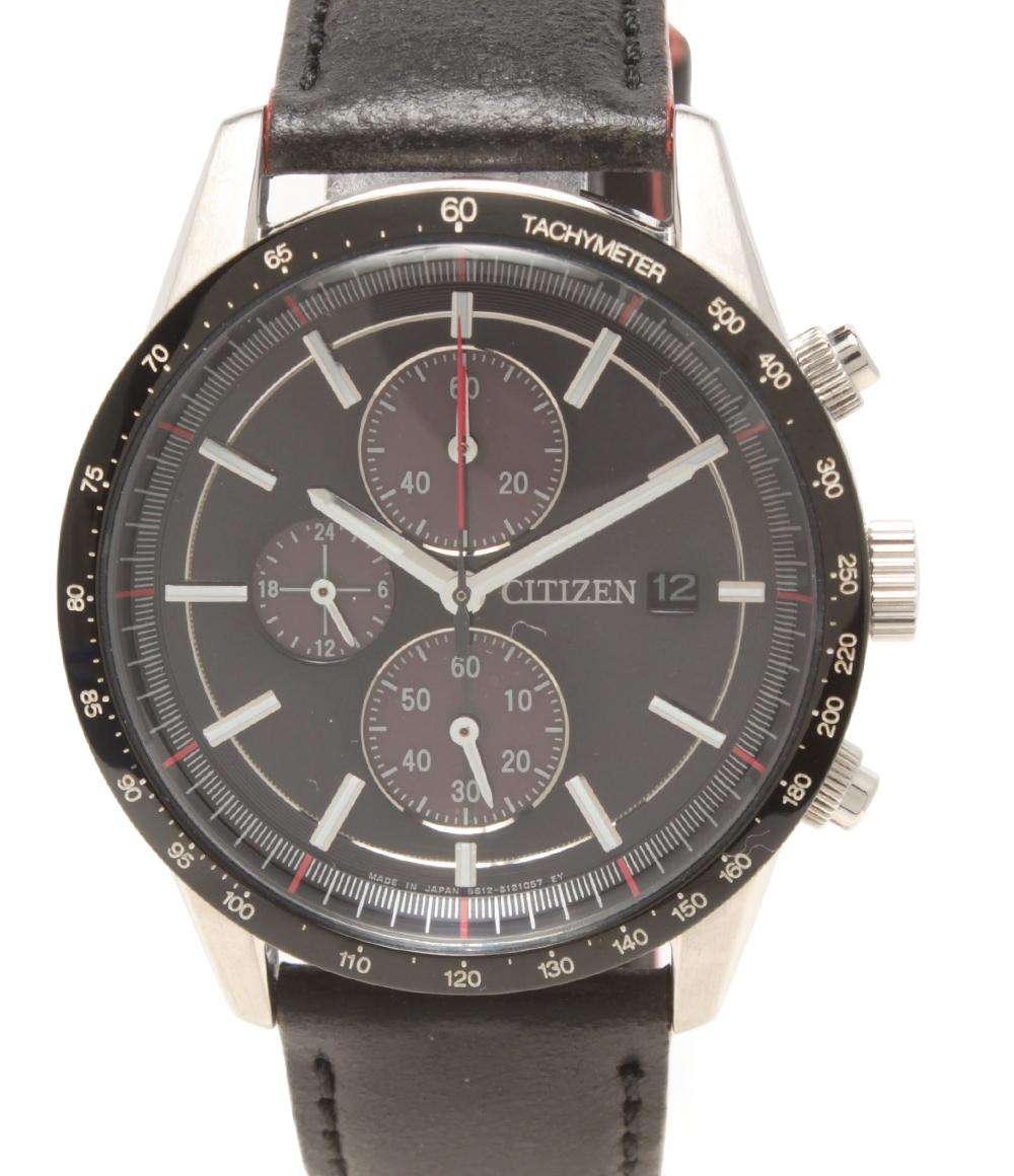 CITIZEN 腕時計 コレクション ソーラー ブラック CA0454-56E メンズ シチズン