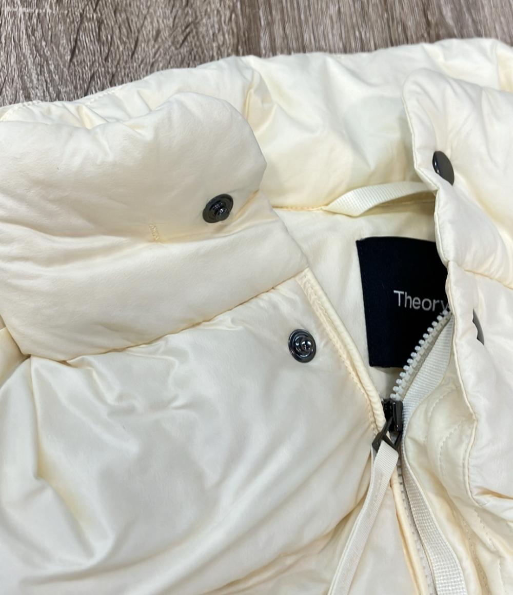 theory ダウンジャケット 軽量 ダブルジップ スナップボタン PARACHUTE DWN SH-MOTION DOWN メンズ SIZE L セオリー