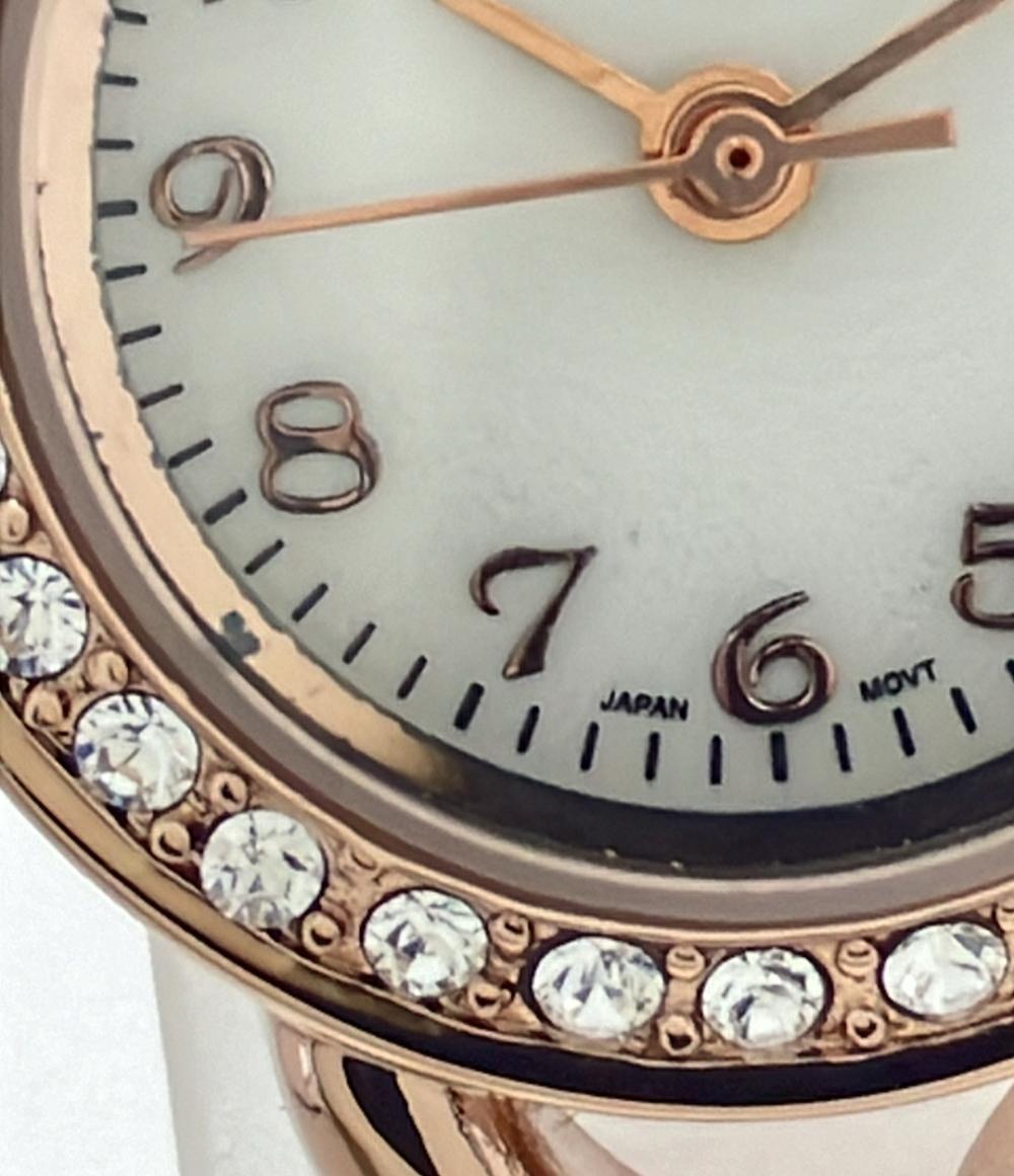 ヴィクトリアアイリス 腕時計 クオーツ ホワイト レディース Victoria Ailes