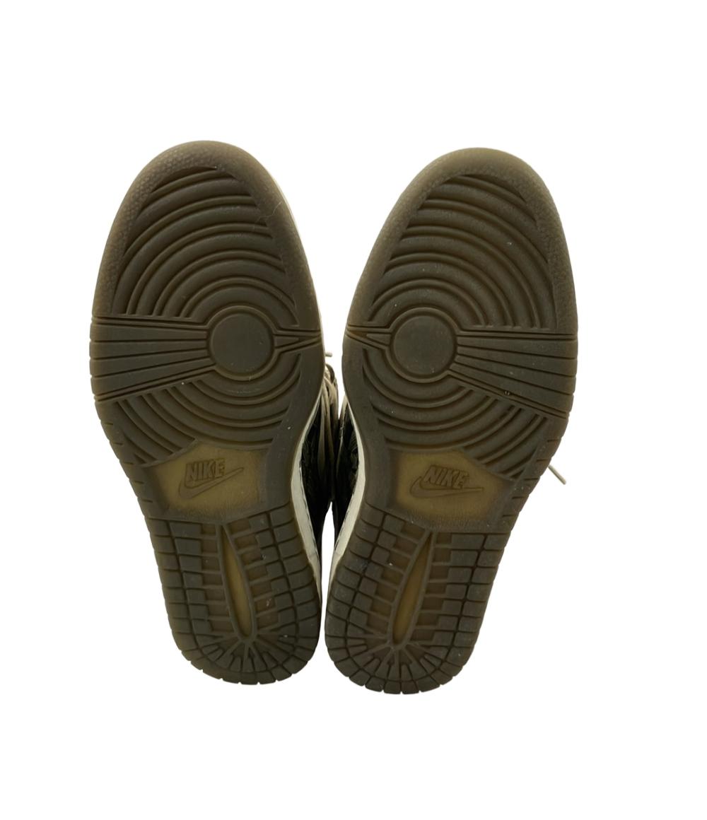 NIKE ハイカットスニーカー インヒール ダンク スカイ ハイ 543217-200 レディース SIZE 25.0 (XL) ナイキ