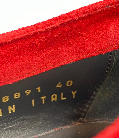 サンローランパリ レースアップダービーシューズ スエードレザー メンズ SIZE 40 (S) SAINT LAURENT PARIS