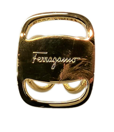 サルヴァトーレフェラガモ スカーフリング ヴァラ レディース Salvatore Ferragamo