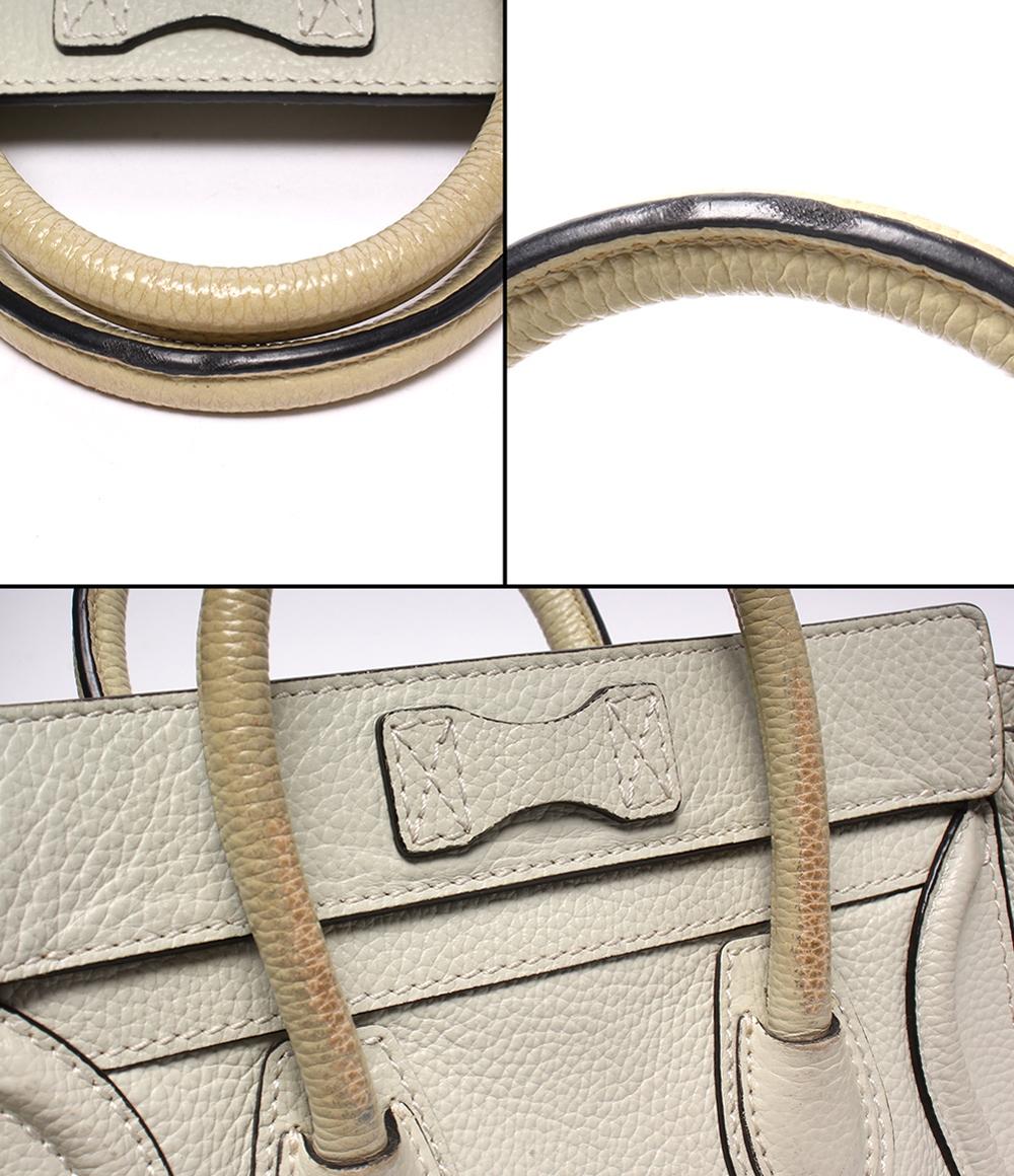 CELINE 2wayハンドバッグ ショルダーバッグ 斜め掛け ナノショッパー レディース セリーヌ