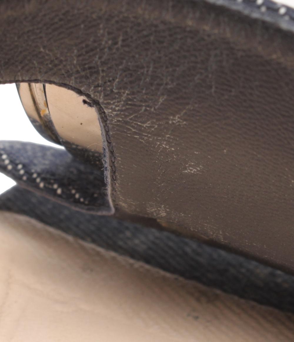 Roger Vivier ミュール チャンキーヒールサンダル デニム bikiviv sandals レディース SIZE 38 25.5(cm) ロジェヴィヴィエ