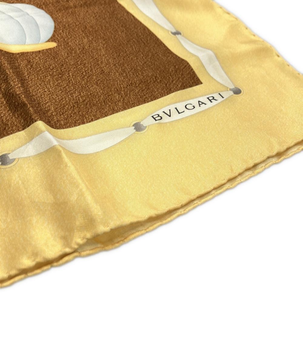 ブルガリ スカーフ シルク 100% レディース BVLGARI