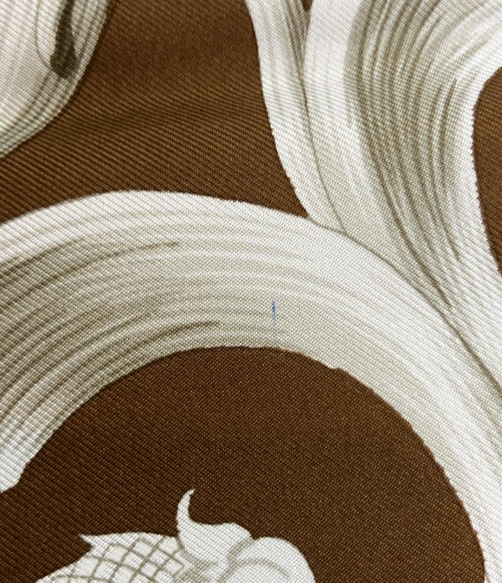 美品 エルメス スカーフ カレ90 シルク100% レディース HERMES