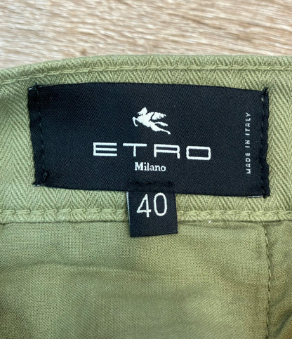 ETRO ハーフパンツ ボタンフライ 241-WREB0005-AC169 レディース SIZE 40 (M) エトロ