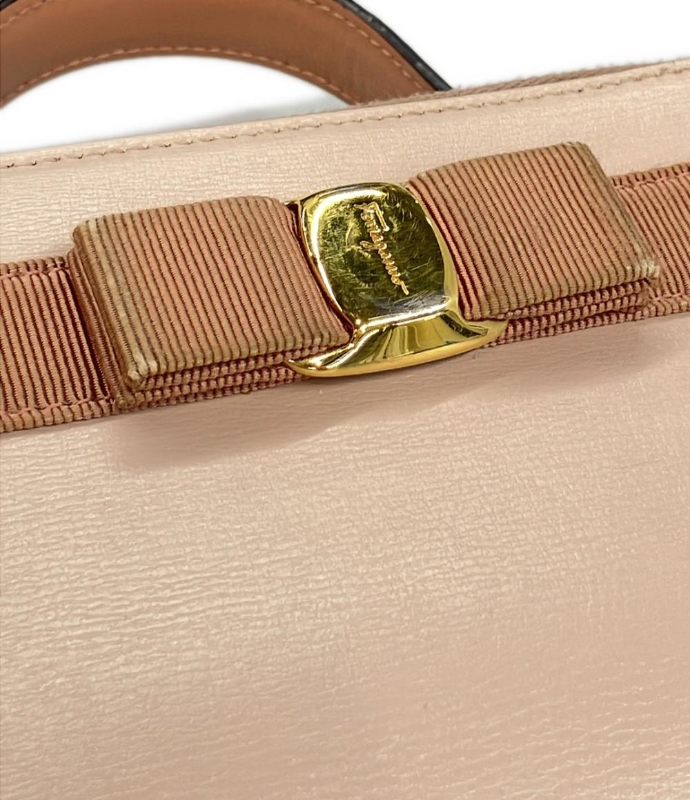 サルヴァトーレフェラガモ 2way ハンドバッグ ショルダーバッグ 斜め掛け ヴァラ AU 22 E004 レディース Salvatore Ferragamo