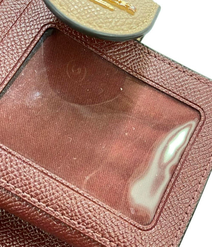 COACH 二つ折り財布 ベージュ 6390 レディース コーチ