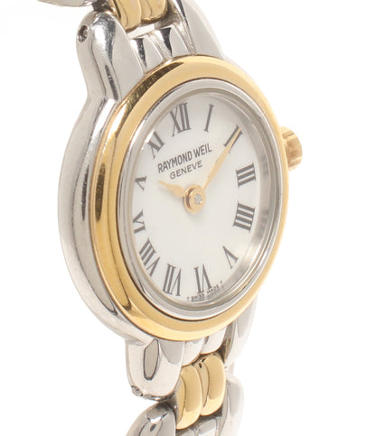 RAYMOND WEIL 腕時計 クオーツ ホワイト 5880 レディース レイモンドウィル