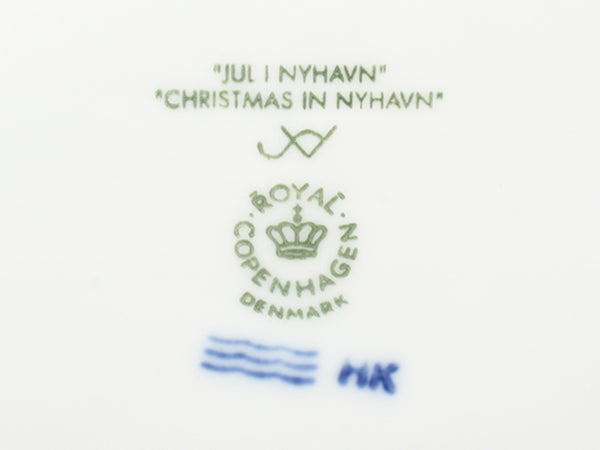 美品 Royal Copenhagen イヤープレート 飾り皿 18cm 2007 ロイヤルコペンハーゲン