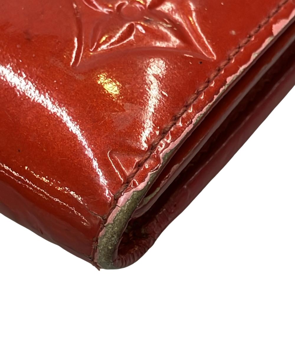 ルイ・ヴィトン 長財布 ポルトトレゾールインターナショナル ヴェルニ M91165 レディース LOUIS VUITTON