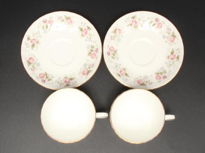 ミントン カップ＆ソーサー 2客セット ペア スプリングブーケ Minton