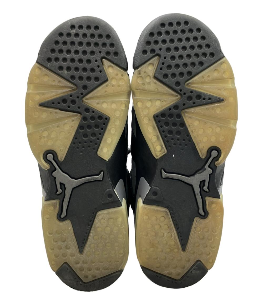 NIKE ミドルカットスニーカー エアジョーダン6 レトロ BG 384665-010 レディース SIZE 23.0 (M) ナイキ