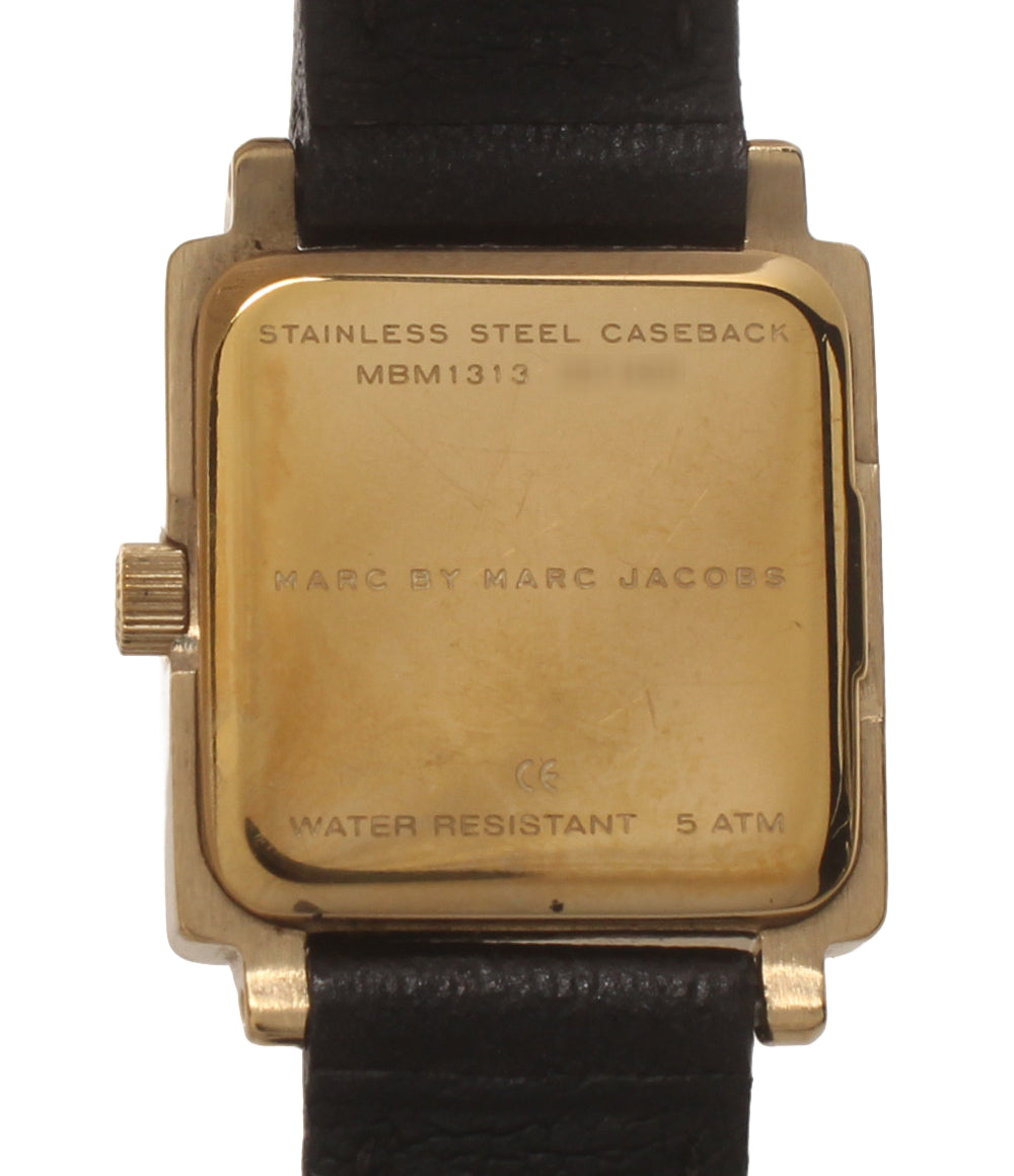 MARC BY MARC JACOBS 腕時計 クオーツ ブラック MBM1313 レディース マークバイマークジェイコブス