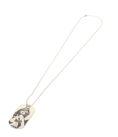 HYSTERIC GLAMOUR ネックレス ドッグタグ ボールチェーン ユニセックス ヒステリックグラマー
