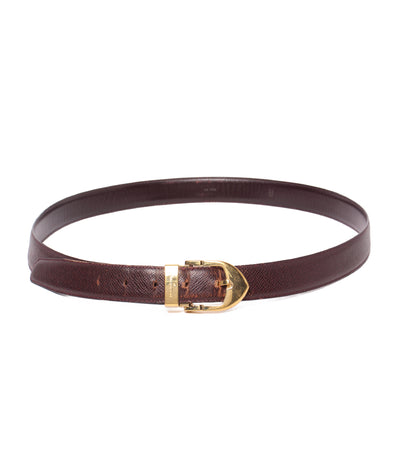 訳あり LOUIS VUITTON ベルト サンチュール クラシック タイガ M6841 メンズ ルイ・ヴィトン