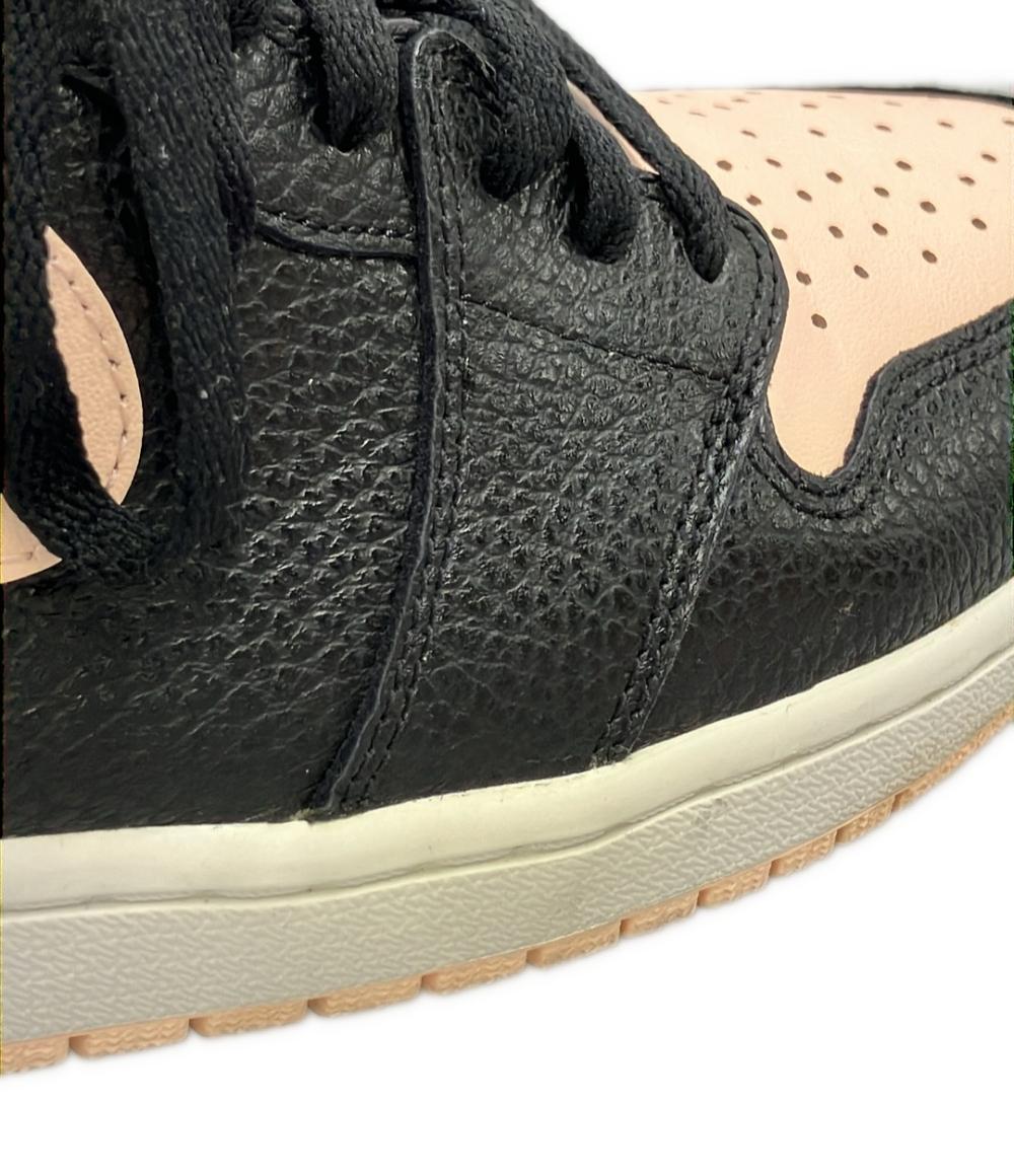 AIR JORDAN NIKE ハイカットスニーカー BLACK/CRIMSON TINT-WHITE エア ジョーダン 1 レトロ ハイ OG 55508-081 メンズ SIZE 28.0 (XL)