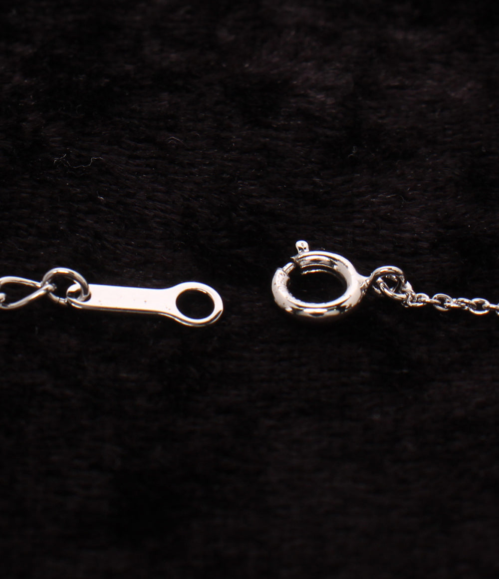 美品 TASAKI ネックレス SV パール 4.7mm クロスモチーフ レディース タサキ