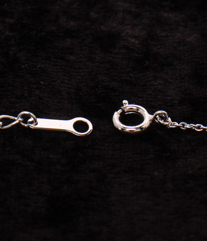 美品 TASAKI ネックレス SV パール 4.7mm クロスモチーフ レディース タサキ