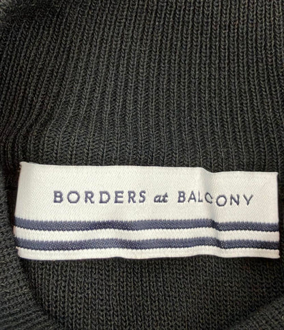 ボーダーズ アット バルコニー 長袖ハイネックプルオーバー レディース SIZE 38 (M) BORDERS at BALCONY