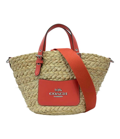 COACH 2WAY ハンドバッグ ショルダーバッグ 斜め掛け かごバッグ CJ519 レディース コーチ