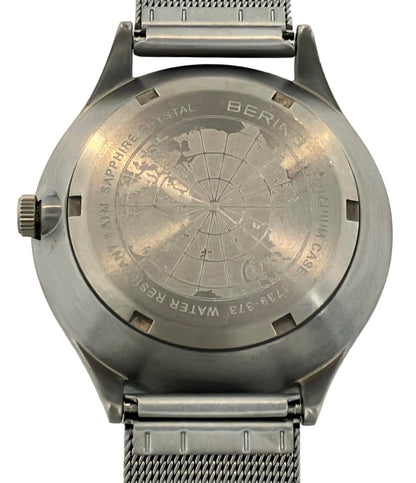 ベーリング 腕時計 クオーツ シルバー 11739-373 メンズ BERING
