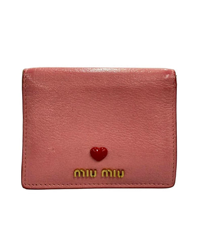 Miu Miu 二つ折り財布 レディース ミュウ ミュウ