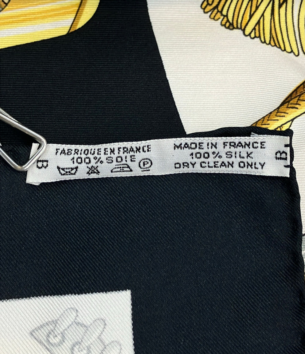 HERMES スカーフ カレ90 シルク100% クリケティス レディース エルメス