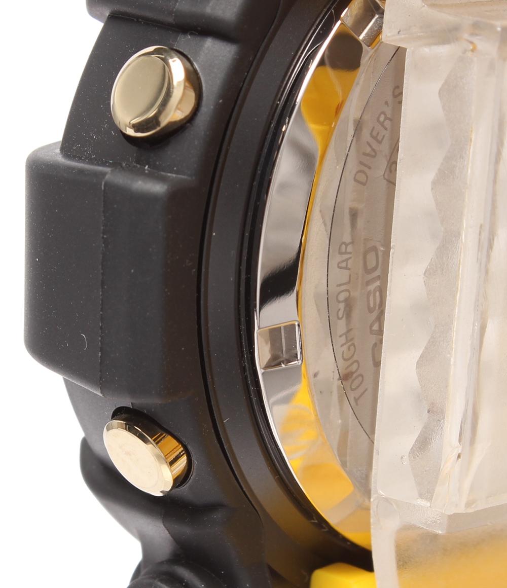美品 CASIO 腕時計 FROGMAN イルクジ 電波ソーラー アイサーチ・ジャパン コラボレーション ソーラー GW-8200K-9JR メンズ カシオ