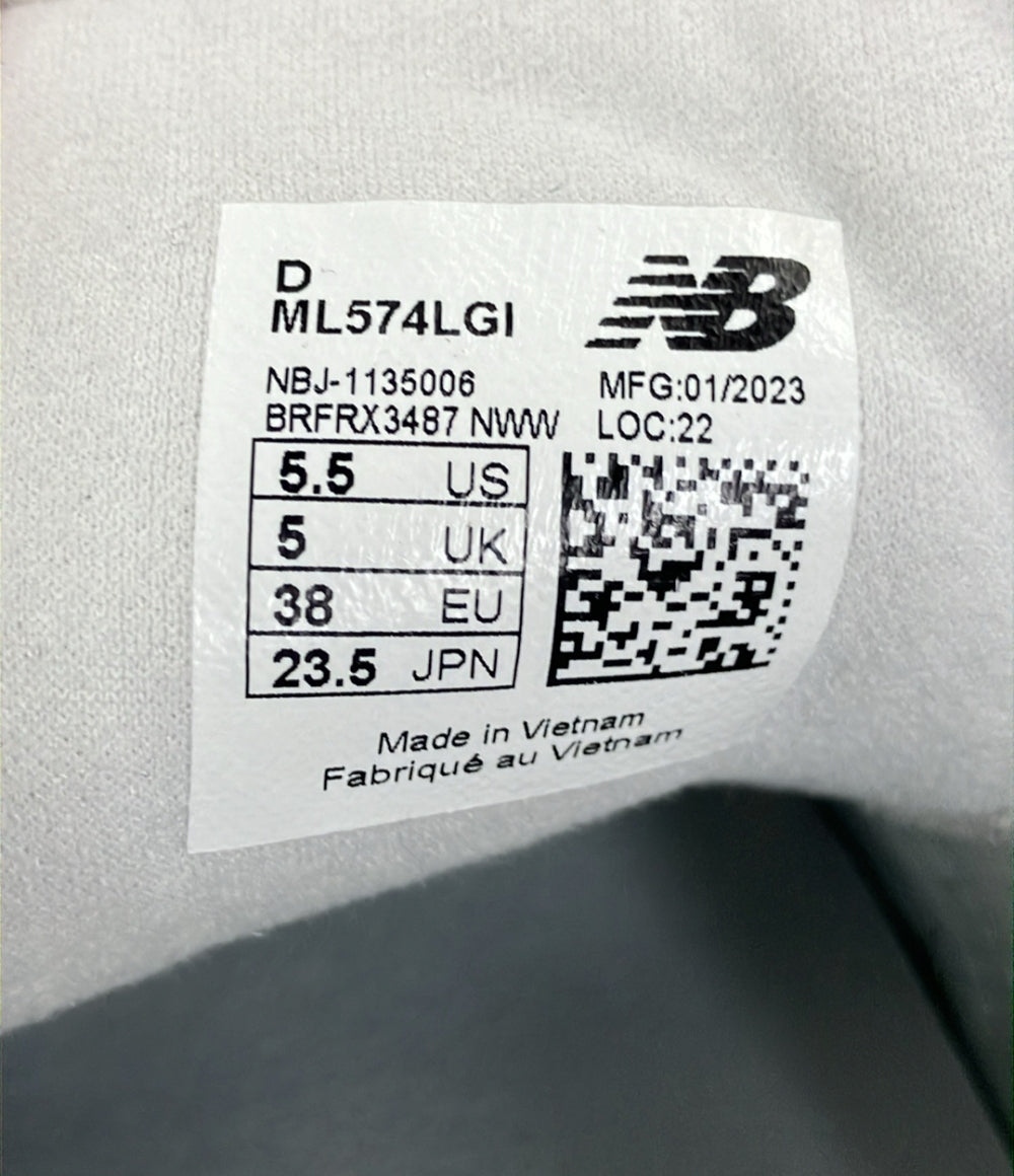 ニューバランス ローカットスニーカー ML574LGI レディース SIZE 23.5 (M) NEW BALANCE