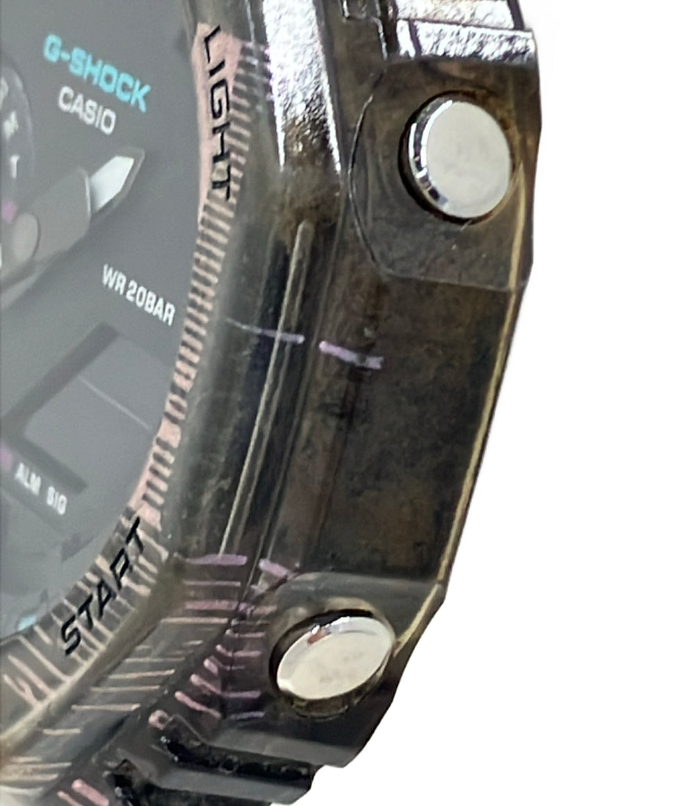 美品 CASIO 腕時計 G-SHOCK クオーツ ブラック GA-2100NN メンズ カシオ