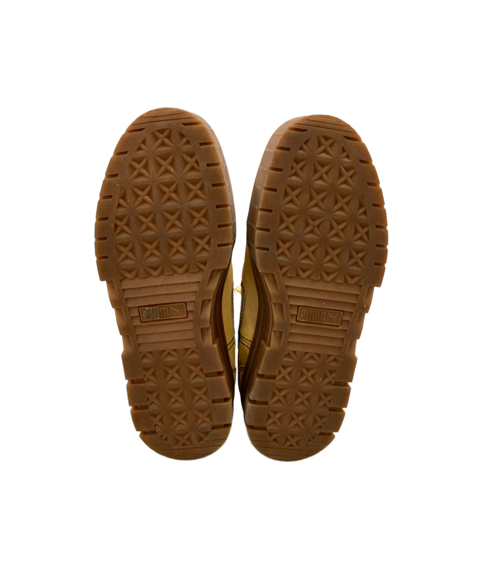 PUMA チェルシーブーツ サイドゴア 厚底 MAYZE CHELSEA SUEDE 382829-04 レディース SIZE 24.5 (L) プーマ
