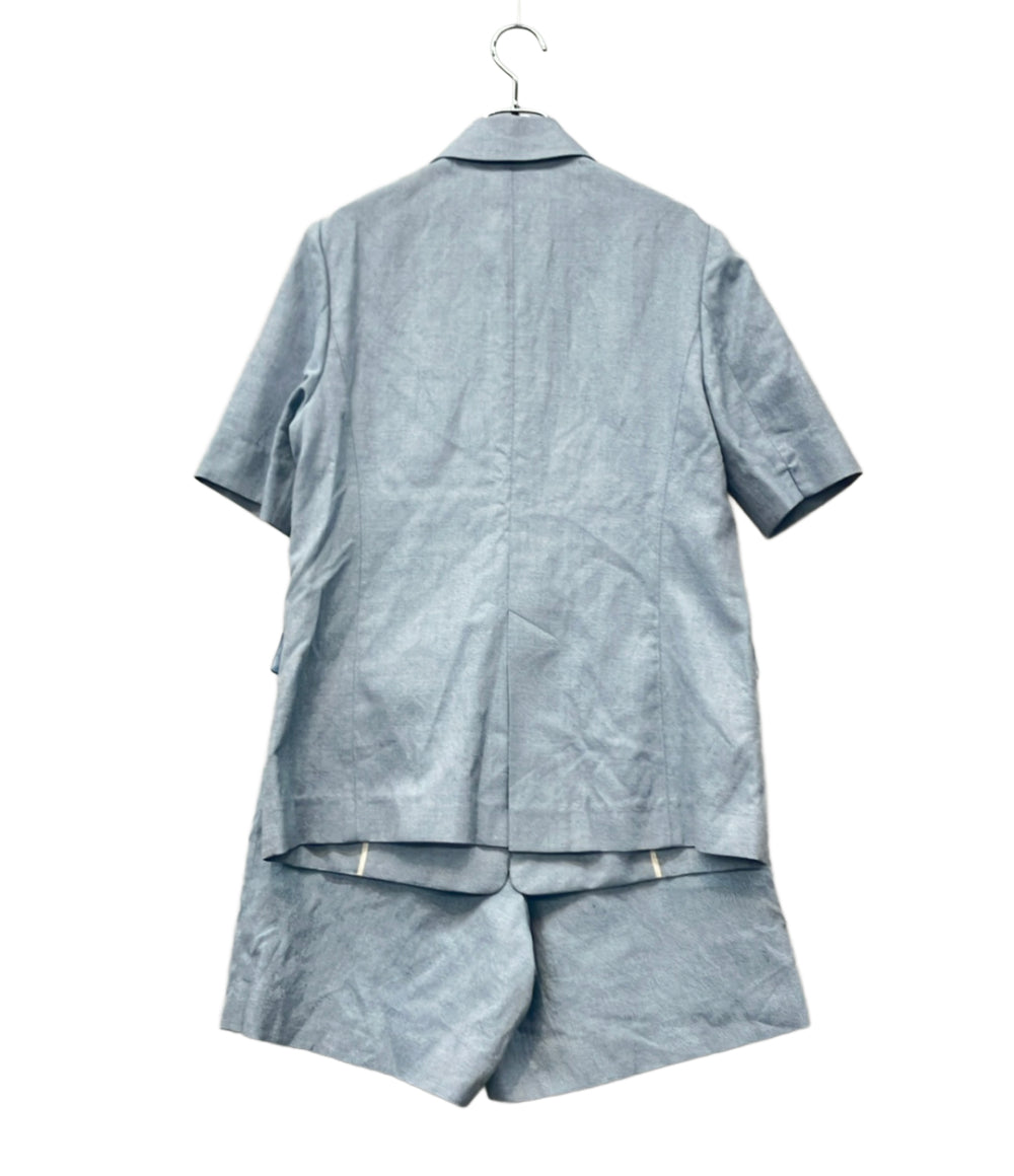 allureville セットアップ パンツスーツ ショート キュロット 上下セット 202410-10-150-63-020 レディース SIZE 2 (M) アルアバイル