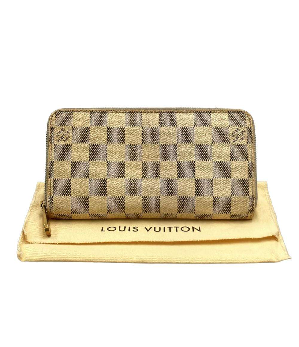LOUIS VUITTON ラウンドファスナー長財布 ジッピーウォレット ダミエ アズール N60019 レディース メンズ ルイ・ヴィトン