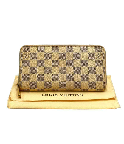 LOUIS VUITTON ラウンドファスナー長財布 ジッピーウォレット ダミエ アズール N60019 レディース メンズ ルイ・ヴィトン