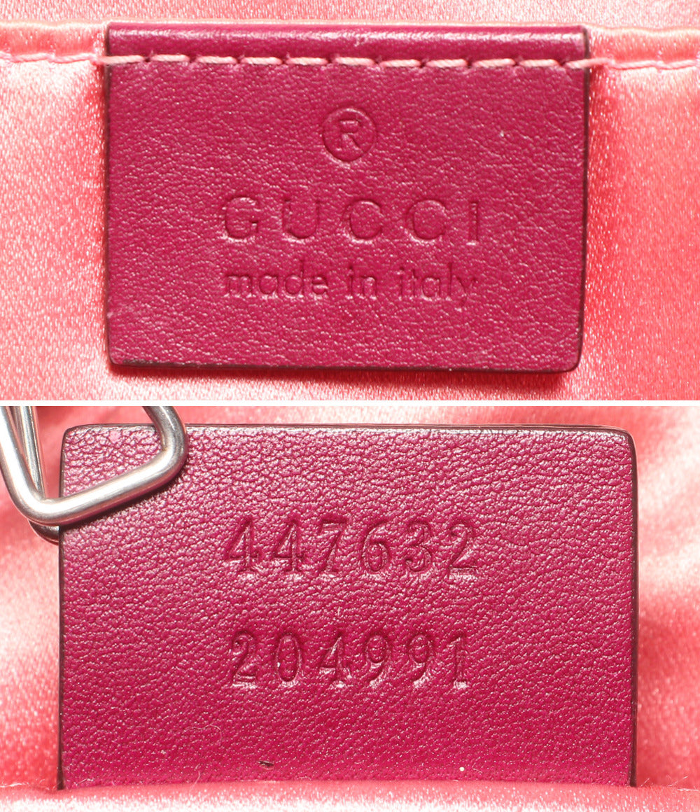 GUCCI ショルダーバッグ 斜め掛け GGﾏｰﾓﾝﾄ 447632 204991 レディース グッチ