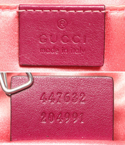 GUCCI ショルダーバッグ 斜め掛け GGﾏｰﾓﾝﾄ 447632 204991 レディース グッチ