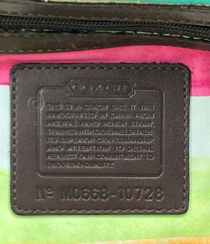 COACH トートバッグ かごバッグ 10728 レディース コーチ