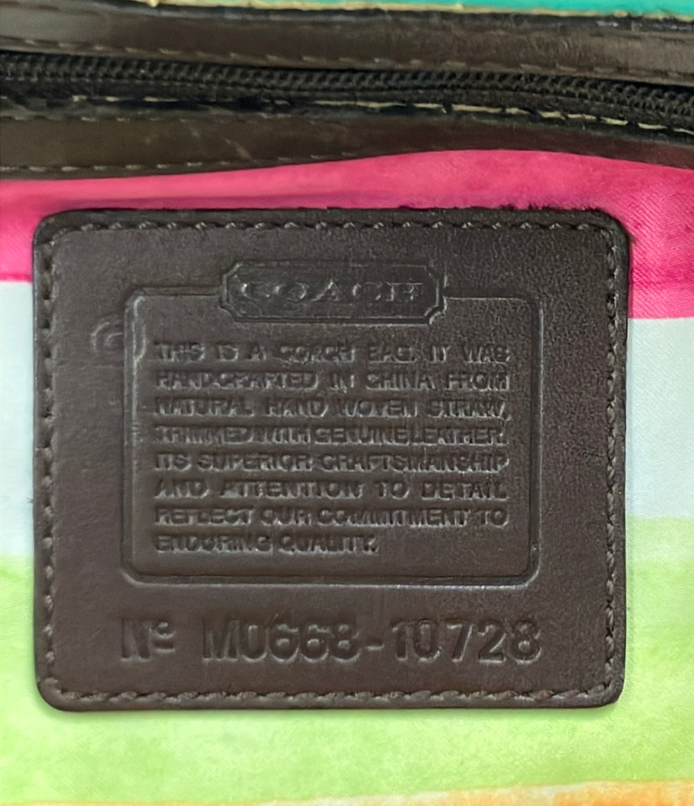 COACH トートバッグ かごバッグ 10728 レディース コーチ