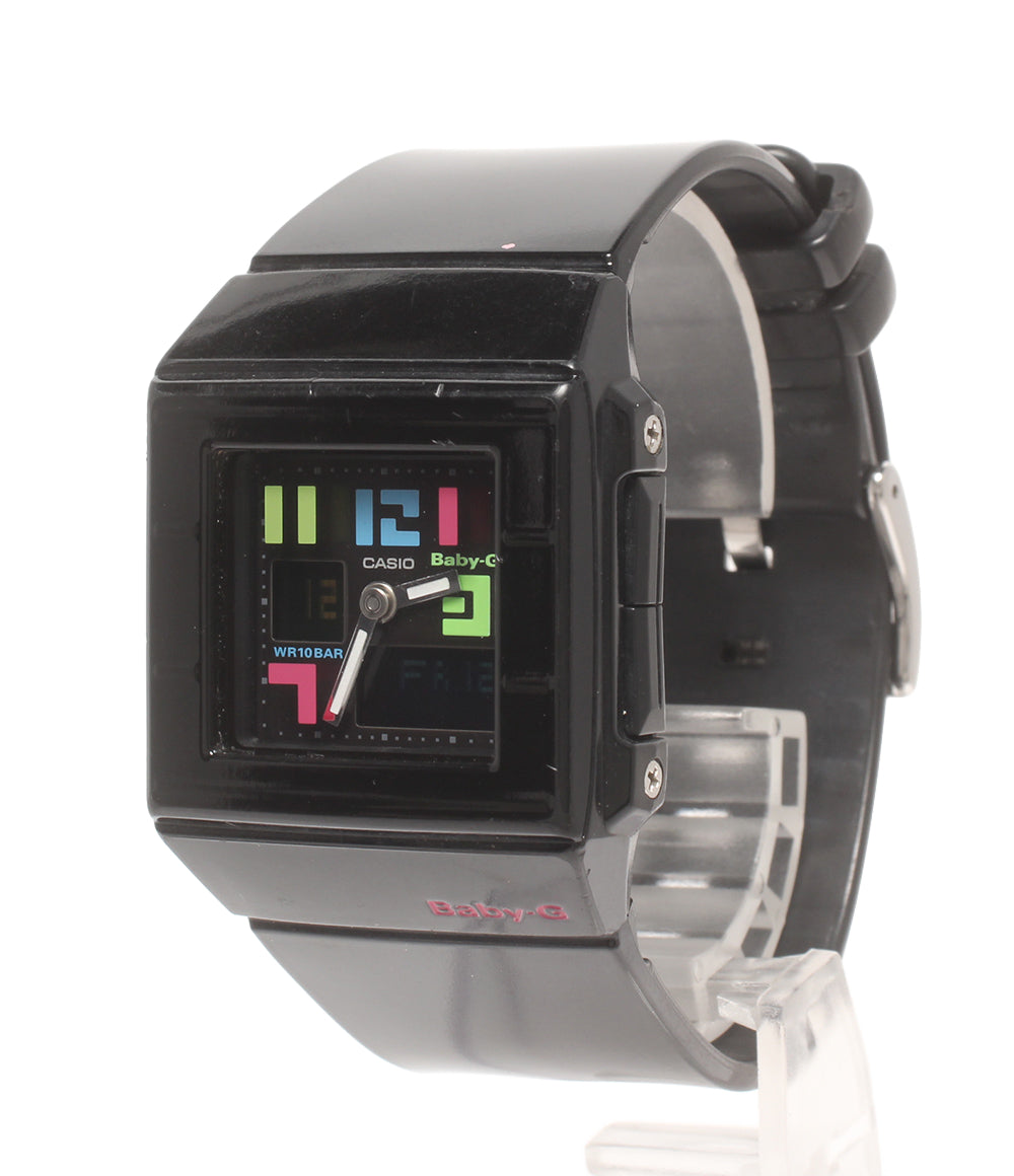 CASIO 腕時計 カスケット Baby-G クオーツ ブラック系 BGA-200PD レディース カシオ