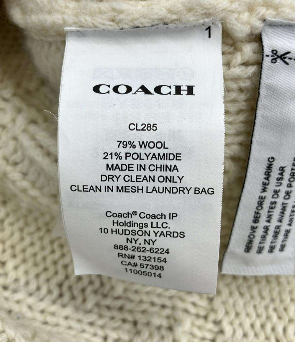 コーチ タートルネックニットポンチョ レディース SIZE XS/S COACH