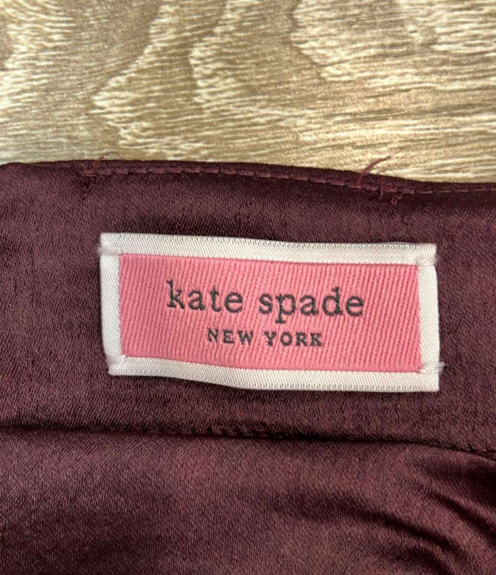 Kate Spade スカート ロング フリル 装飾 紫 パープル レディース SIZE 0 (XS) ケイトスペード