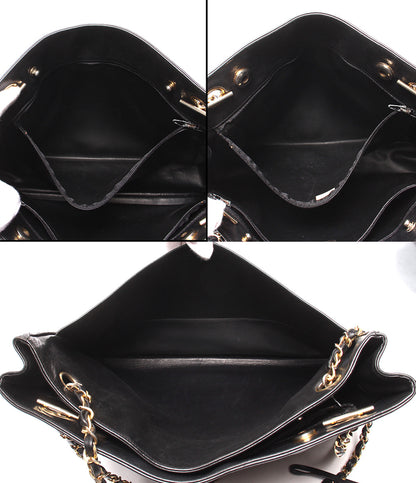 CHANEL チェーンショルダーバッグ トートバッグ ゴールド金具 ラムスキン 0番台 肩掛け マトラッセ レディース シャネル