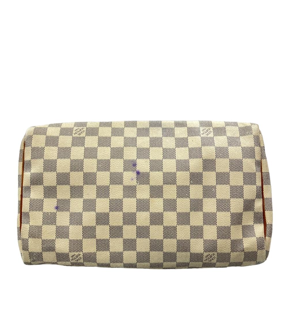 訳あり LOUIS VUITTON ハンドバッグ ミニボストンバッグ スピーディ 30 ダミエ アズール N41533 レディース ルイ・ヴィトン