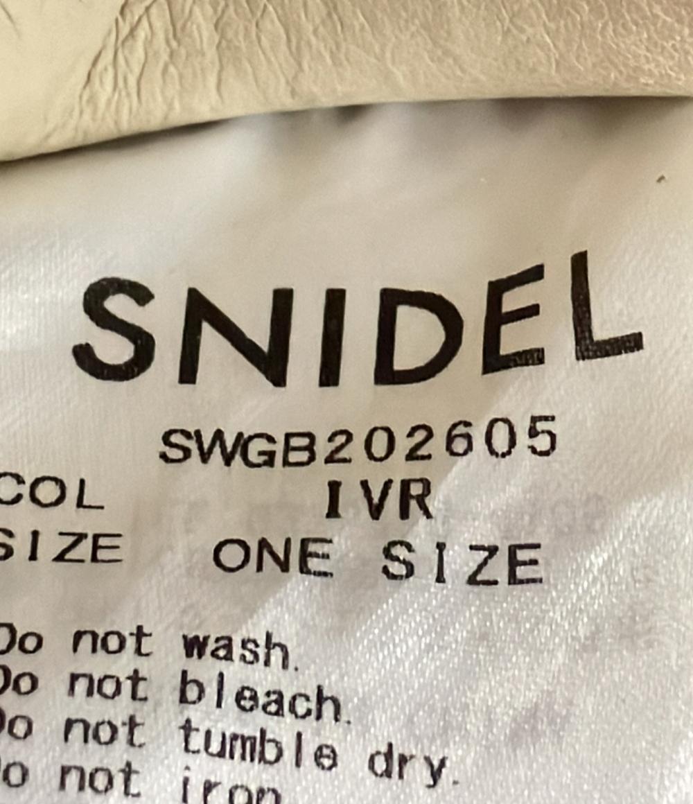 スナイデル ショルダーバッグ 斜め掛け レディース snidel