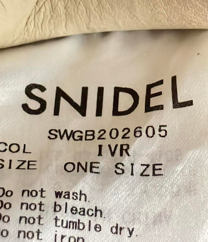 スナイデル ショルダーバッグ 斜め掛け レディース snidel
