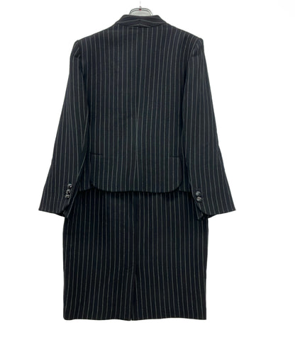 ARMANI COLLEZIONI ノーカラージャケット スカートスーツセットアップ ZMG13T ZM107 レディース SIZE 44 アルマーニコレッツォーニ