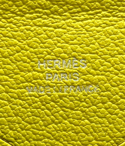 エルメス カードケース ◻︎O刻印 シルバー金具 ガルヴィ ユニセックス HERMES