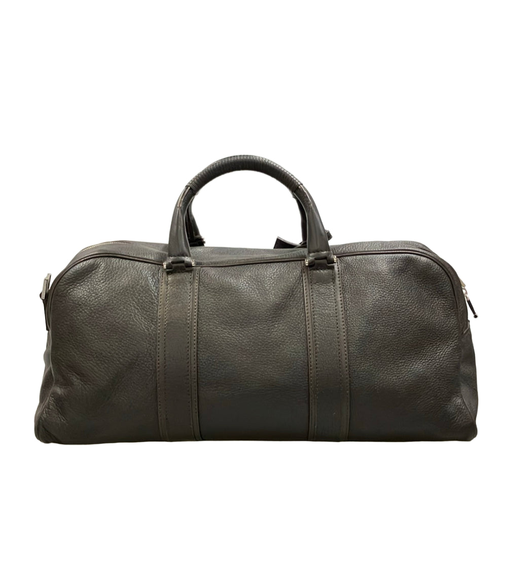 Ermenegildo Zegna 2WAY ボストンバッグ ショルダーバッグ 斜め掛け メンズ エルメネジルドゼニア